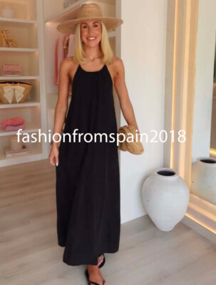 安心★関税込み★ZARA★HALTER MIDI DRESS MIDI HALTER DRESS - Black | ZARA United States
