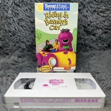 Riding In Barney's Car VHS Tape 1995 Barney & Friends Collection Sing Along Show