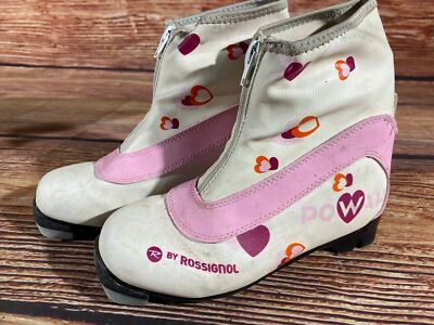 Bottes de ski de fond nordique enfant Rossignol taille économies EU35 US3,5 NNN O244