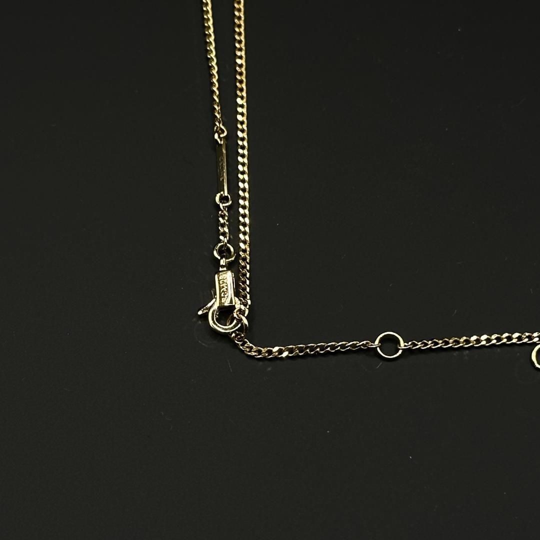 Celine Separable Triomphe Interlock Necklace Gold… - image 6