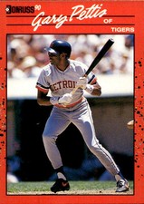 1990 Donruss #661b Gary Pettis baseball card