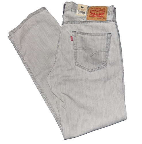 LEVI'S MENS 514 STRAIGHT STRETCHT JEANS 32 X 30