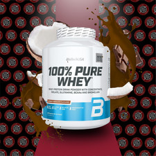 BioTech USA 100% Pure WHEY 2270g Dose Protein KOKOS SCHOKO (29,91 EUR/kg)
