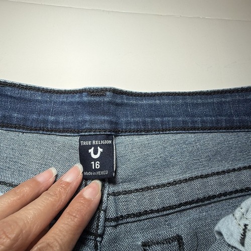 True Religion Boys' Geno Single End Jean Size 16 - Picture 10 of 20