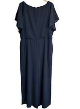 Maggy London Flutter Sleeve Jumpsuits Size: 18