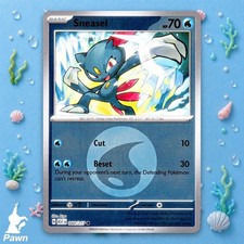 Sneasel 44/217 Eroi Ascesi Pokemon TCG Carta Acqua Singola