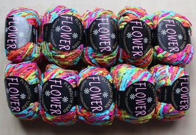 Plymouth Flower Italian Collection Yarn 10 Balls New 1526