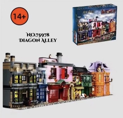 5686 Stück Harry Potter Winkelgasse Bausteine Set Neu im Karton UK Verkäufer