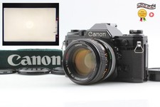  MINT w/Strap Canon AE-1 Film Camera Black FD 50mm f/1.4 S.S.C. Lens From JAPAN