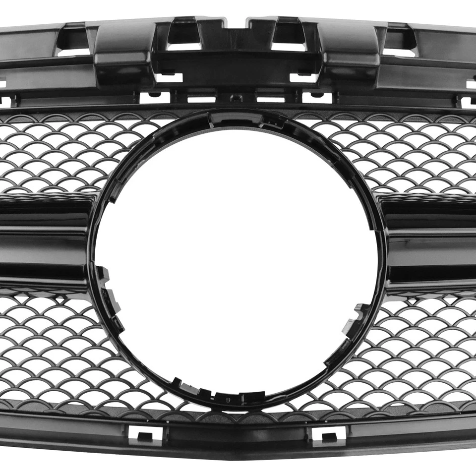 Black Grill Grille For Mercedes Benz C117 W117 2013-2019 CLA250 CLA45 CLA180 Foto 4 de 4