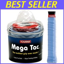 High Performance Mega Tac Tennis Grip, 30-Pack