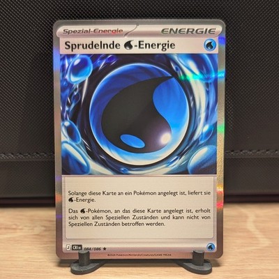 Sprudelnde Water-Energie 084 Wachsendes Chaos NM Pokémon Karte