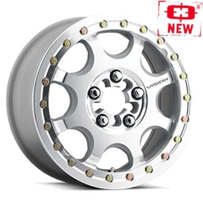 4 New 15x7 Vision 351 Flow Machined 5x114.3 5x4.5 ET61.85 Wheel Rim