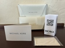 Set Of 2 Michael Kors White Glasses Cases-cle...