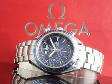 OMEGA Speedmaster Day-Date Chronograph 3222.80.00 Automatic Navy 40mm Wristwatch