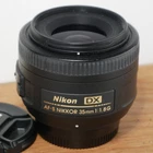 Nikon 35 mm F/1.8G AF-S DX Prime DSLR Camera Lens *VERY GOOD/TESTED*
