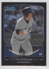 2013 Bowman Draft Top Prospects Chrome Black Wave Refractor Tyler Austin 0a3
