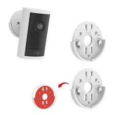 Wall Mount Bracket for Ring Spotlight/Outdoor Cam Pro, Plug-ln 2nd Gen ,2Pack