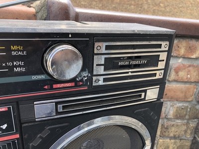 Lasonic TRC-975 Radio Boombox - Black for sale online | eBay