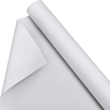 48 Inch x 20 Feet Double Primed Cotton Canvas White Canvas Roll for Oil and Acry
