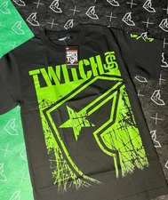 Famous Stars And Straps Neon Scribble Shirt NWT Small Travis Barker Motocross