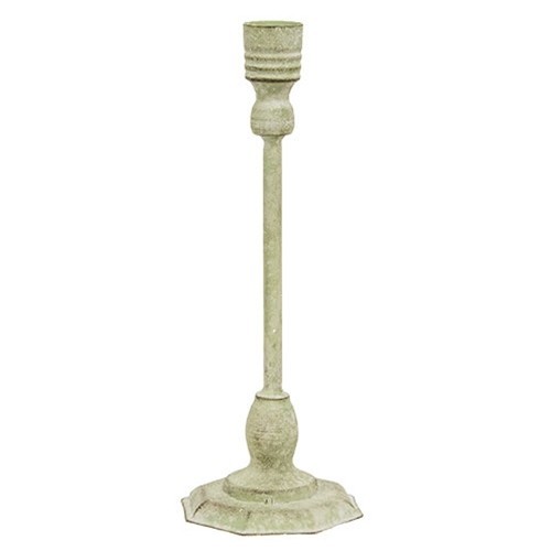 Aged Metal Shabby Farmhouse 10.5"t