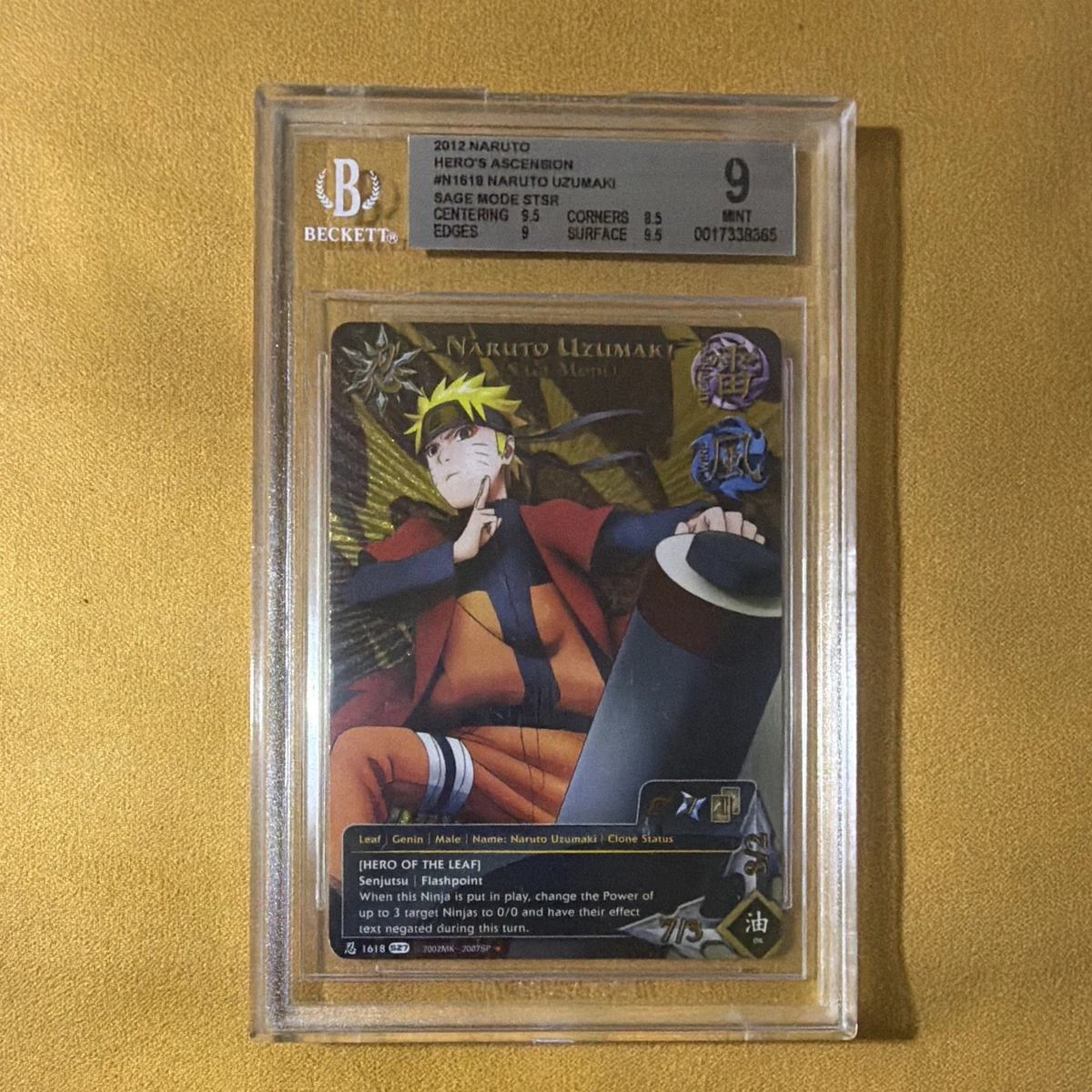 Naruto CCG Common Individual Collectible Card Game Cards for sale