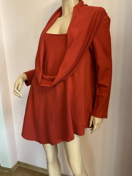 Women Joseph Ribkoff Dress Brown Viscose 38 / M /