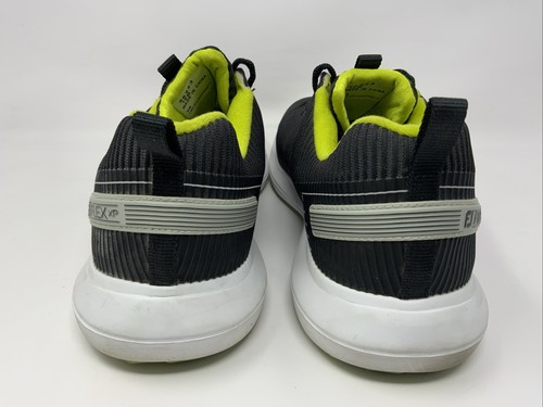 Footjoy FJ Flex XP Golf Shoes Mens 12 Black Green Spikeless Shoes Sneakers 56253 - Picture 8 of 11