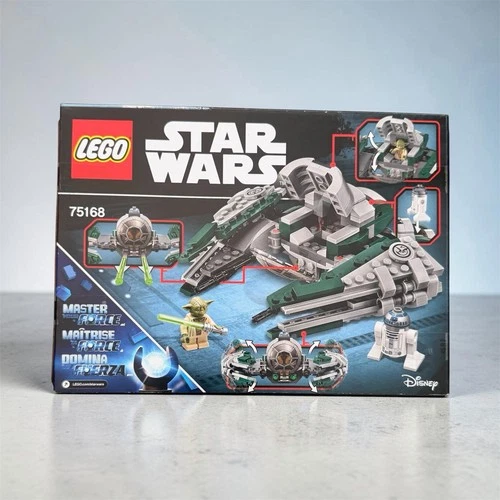 LEGO Star Wars Yoda's Jedi Starfighter 75168 Complete Set Boxed Yoda R2-D2