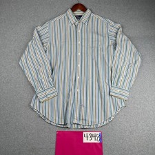 Polo Ralph Lauren Shirt 16 Colorful Striped Button Up Long Sleeve Casual Mens