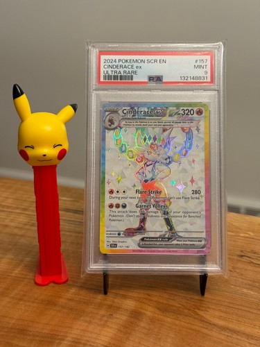 Cinderace ex graded PSA 9 for sale on eBay