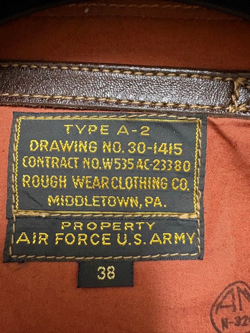 2025 Current Model Buzz Ricksons A2 Flight Jacket… - image 7