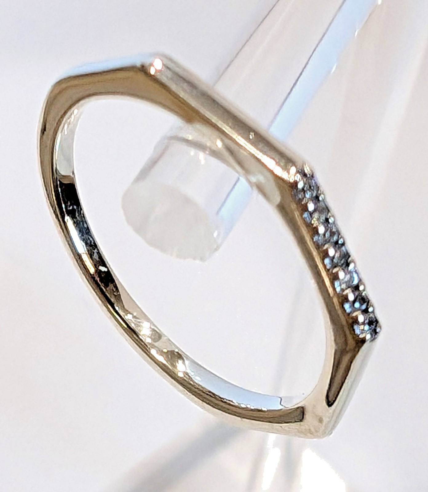 Authentic Pandora Ring,   Multifaceted Ring, 1983… - image 1