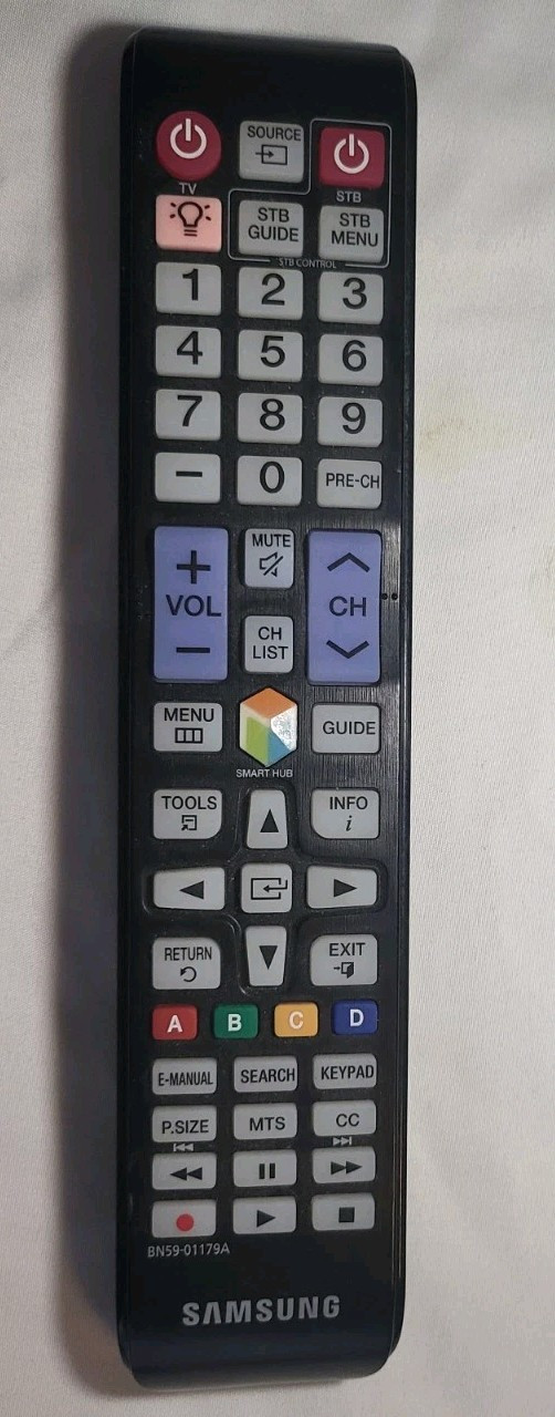 SAMSUNG BN59-01179A Backlit Remote for LCD LED Smart TVs