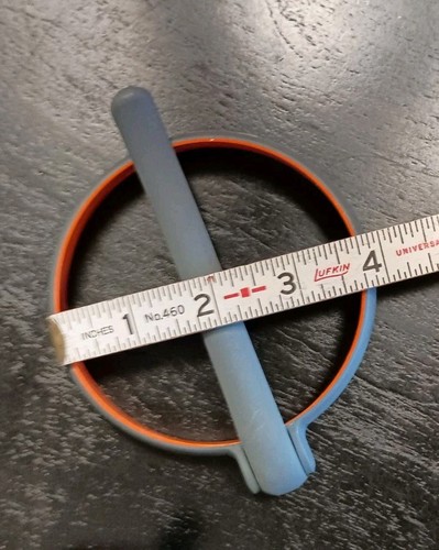 4 stampi per griglia Blackstone anello per uova in silicone pacchetto uova frittelle rotonde e quadrate - Foto 8 di 8