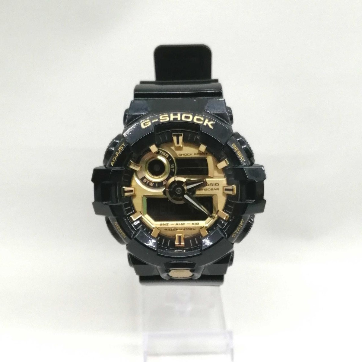 時計 G-SHOCK GA710GB GA710GB-1A | Analog-Digital Black Men's Watch G-SHOCK | CASIO