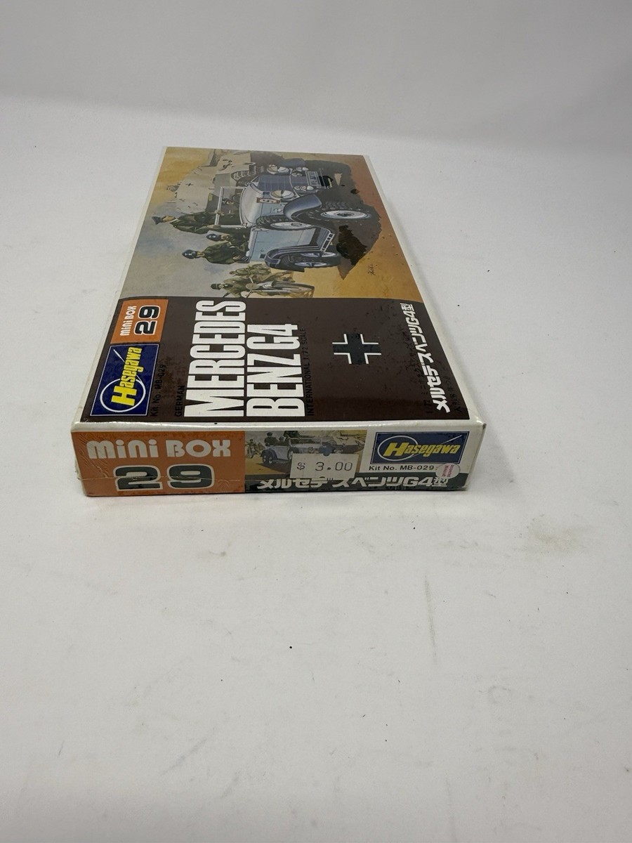 Hasegawa Mercedes Benz G4 Mini Box 29 1/72 FS NEW Model Kit SEALED