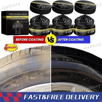 1-3Pack Tire Refurbishment Cream, UV Protection and Waterproof Coating 2026 new