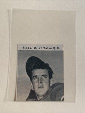 Jim Finks Tulsa Golden Hurricanes 1947 S&S Football Pictorial Panel