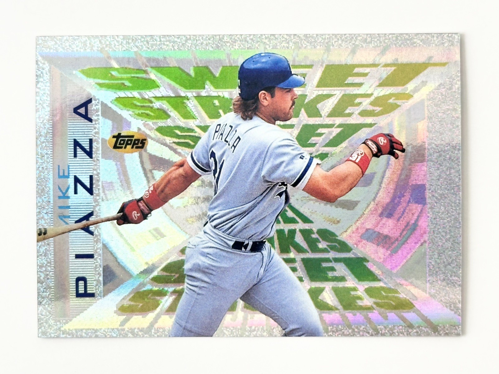 1997 Topps - Sweet Strokes Baseball Mike Piazza #SS12 NM
