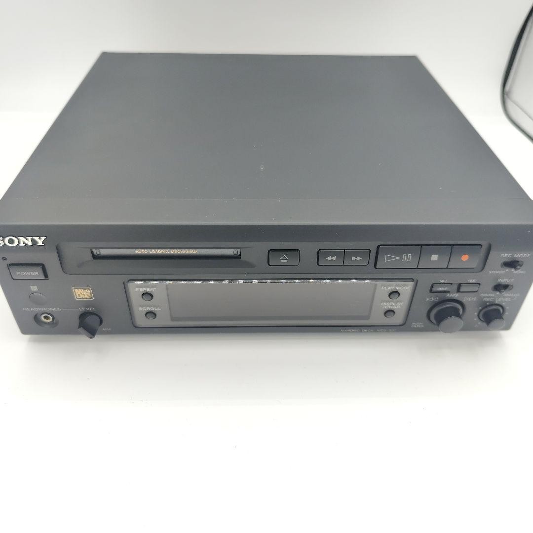 希少　レア】コンパクトMDデッキ SONY MDS-S37 リモコン付き Sony 233415 MDS S37 MD Deck Edition Series Collection