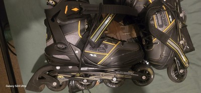 Aerio Roller Derby Roller Blades Herren 9 RD Elite Series Q 60 Inline schwarz 