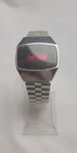 VINTAGE Timex SSQ Red LED Digital Watch - 1970s Retro Sci-Fi Space Age - Runs!