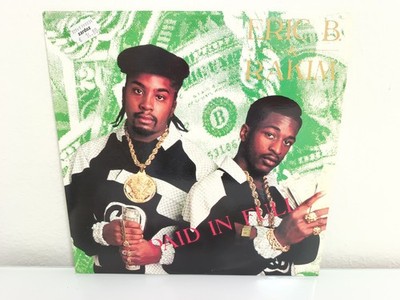 Eric B. & Rakim   Paid In Full LP 1987 Island Records Original Press