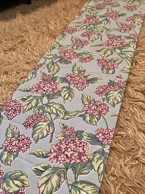 April Cornell Lilacs Floral Table Runner Cottagecore French Provence 88 x17 