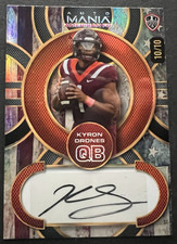 Kyron Drones 2024 Wildcard Mania Auto #10/10 Virginia Tech