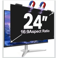 Magnetic 24 Inch Privacy Screen for Computer Monitor