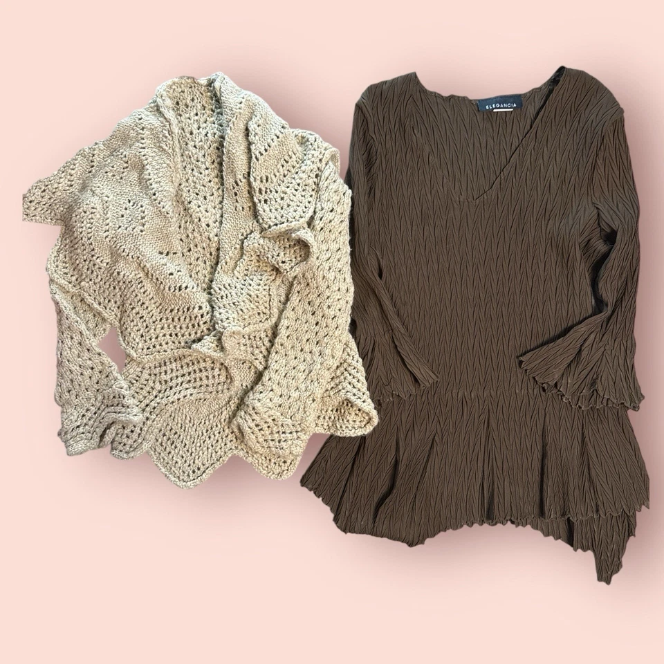 Vtg Y2K Women Wholesale Resell Clothing Mystery Bundle 23 Pc Preppy Baddie Lot - Image 3 of 4