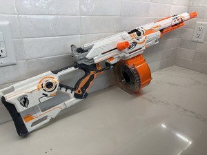 Nerf Longstrike Whiteout | eBay